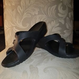 2/$20 Crocs wedge sandals